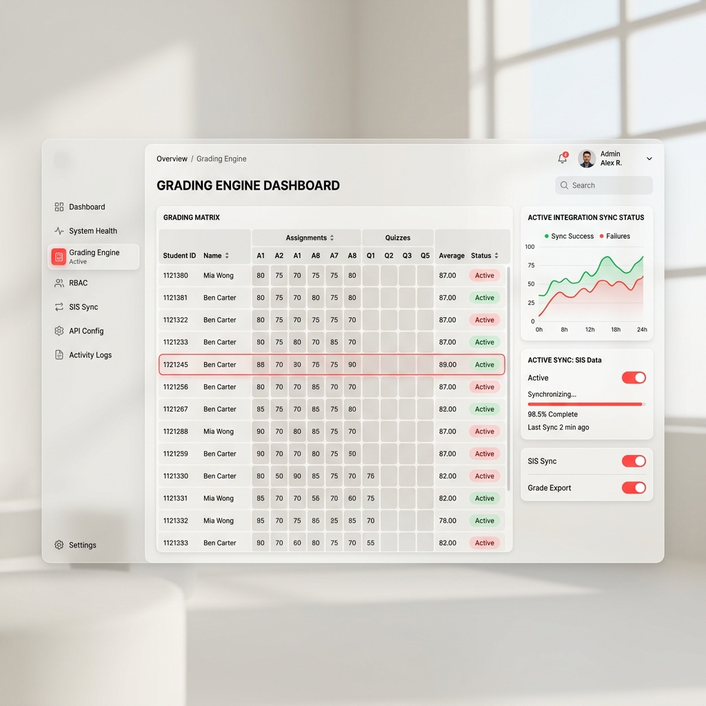 Custom LMS Infrastructure