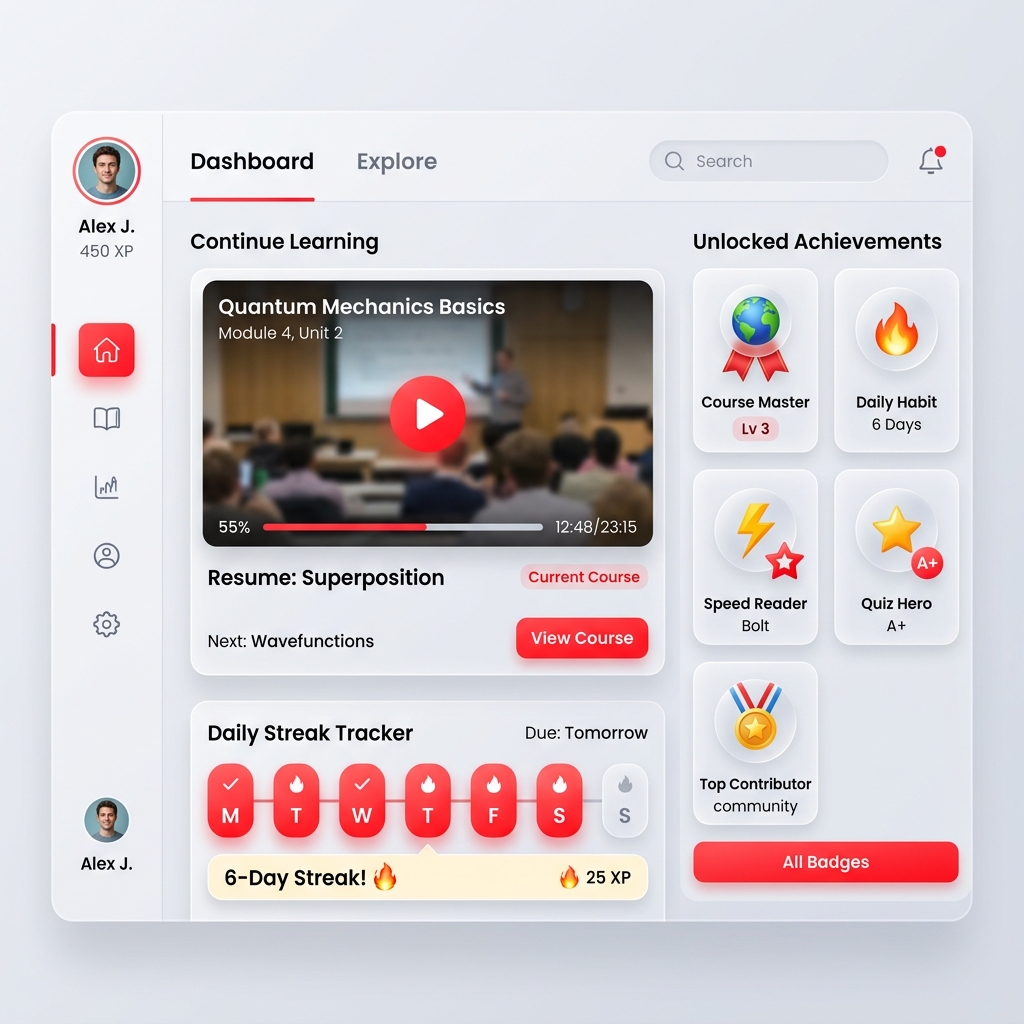 Student UI Dashboard
